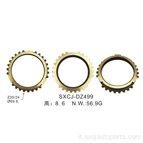 Manuale di vendita calda per le parti auto sincronizzatore anello OEM 25189990-per Damas Labo